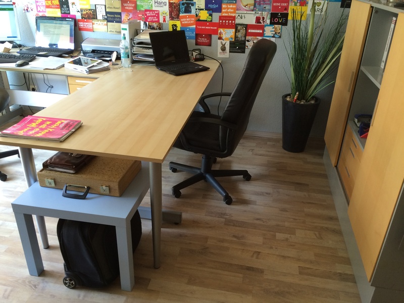 Desk and co-working startup atmosphere in Berlin-Mitte
