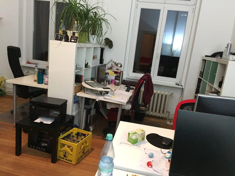 Room in shared office for 6-7 people near Möckernbrücke (Kreuzberg)