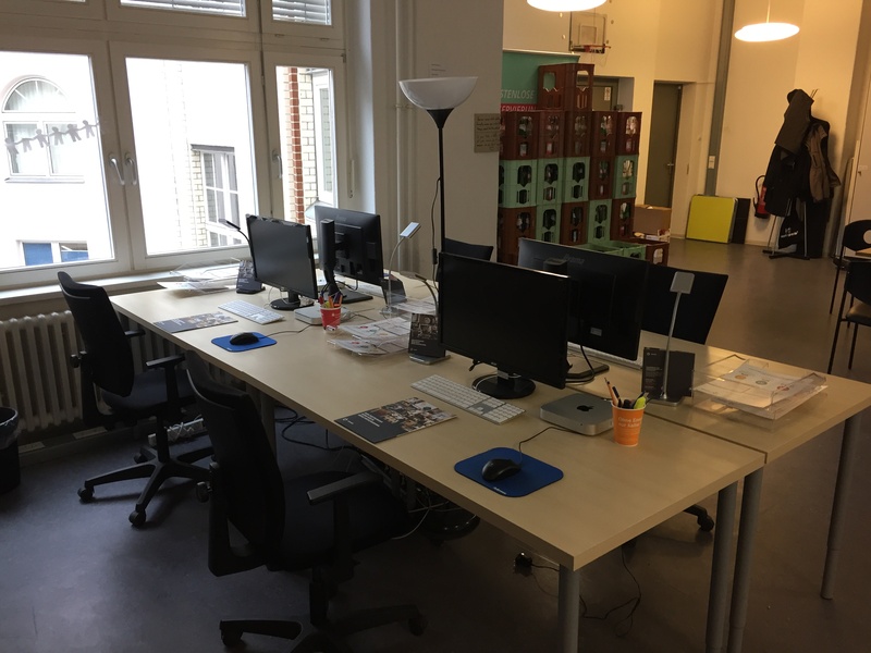fully furnished work places in Kreuzberg