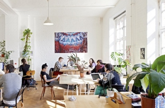 Dynamic coworking space in a creative environment