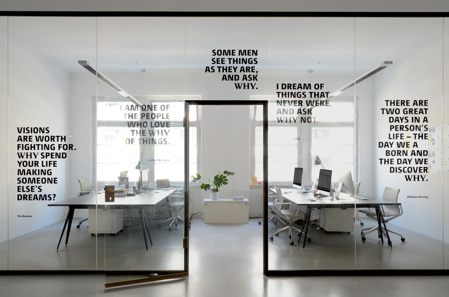 schöne Büroflächen zur Untermiete in Designstudio
