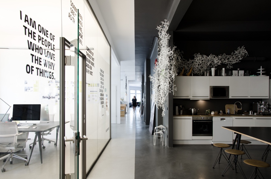 schöne Büroflächen zur Untermiete in Designstudio