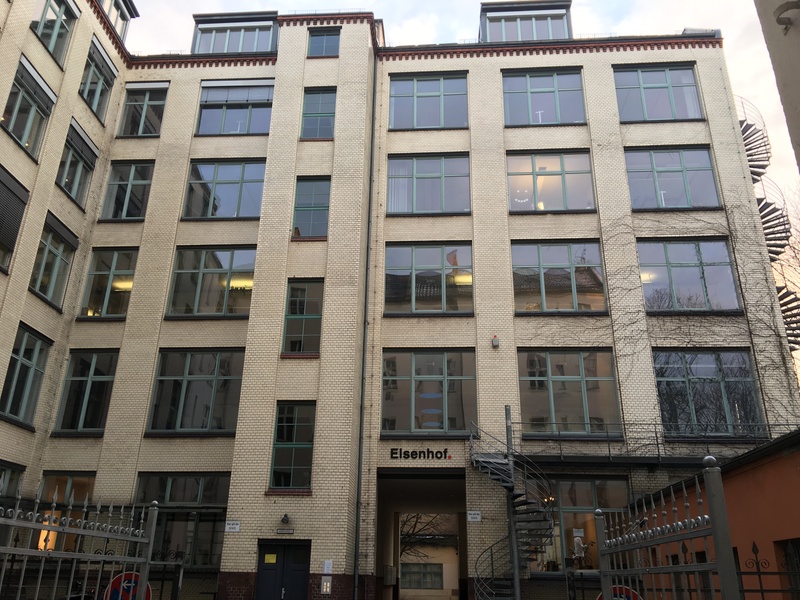Bright 190m² top-floor office near Treptower Park to sublet