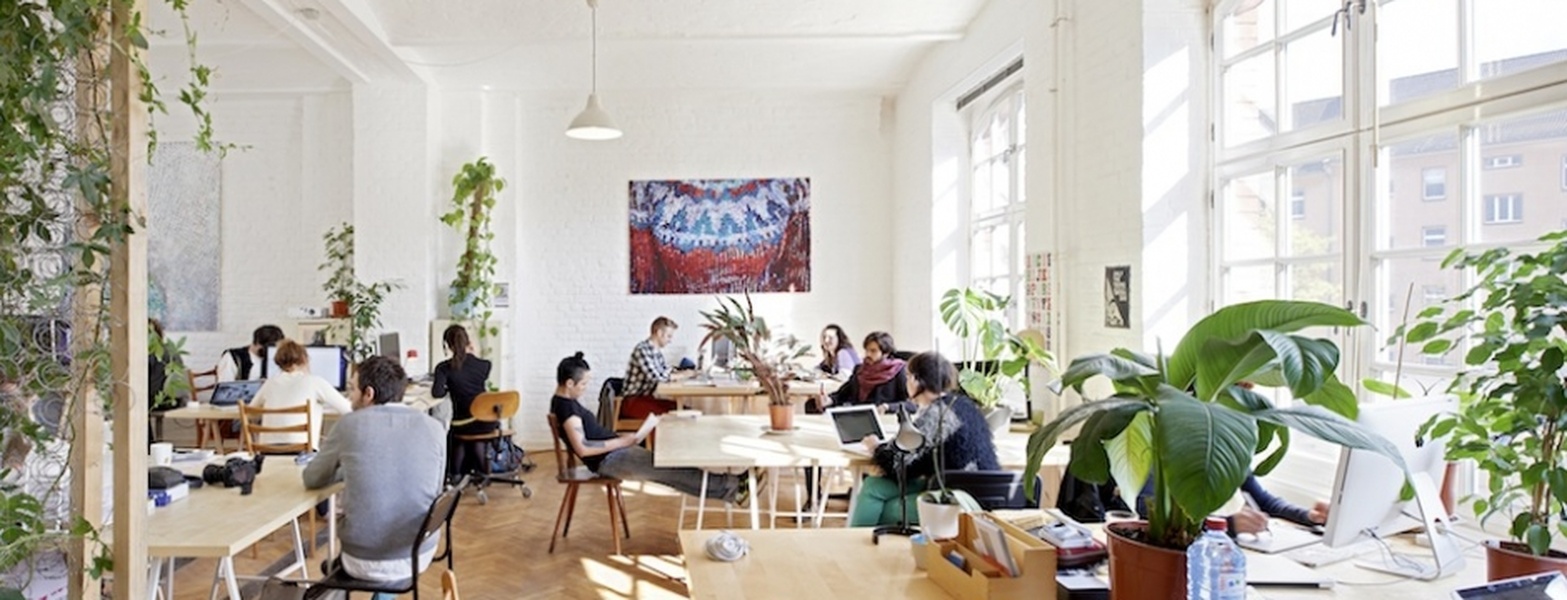 Dynamic coworking space in a creative environment