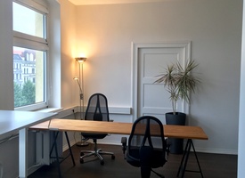 Arbeitsplatz in unserem schönen Büro in Kreuzberg